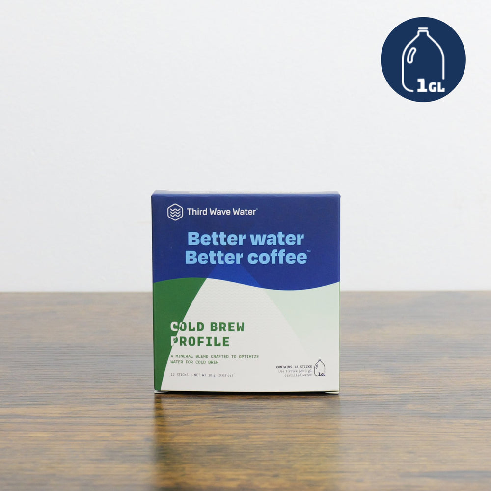 Third Wave Water Cold Brew Profile, 1 Gallon 12-Pack