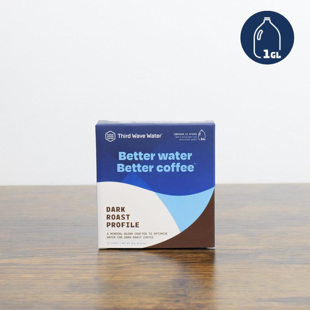 Third Wave Water Dark Roast Profile, 1 Gallon 12-Pack